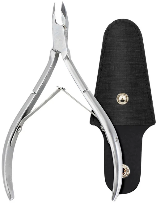 벨로티 전문가용 프라임 큐티클 니퍼 + 가죽 파우치 세트, 혼합색상, 1세트 - 쿠팡