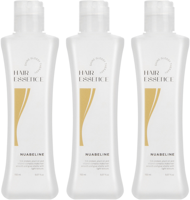 누아벨린 샤인글로시 테라피 헤어 에센스, 150ml, 3개
