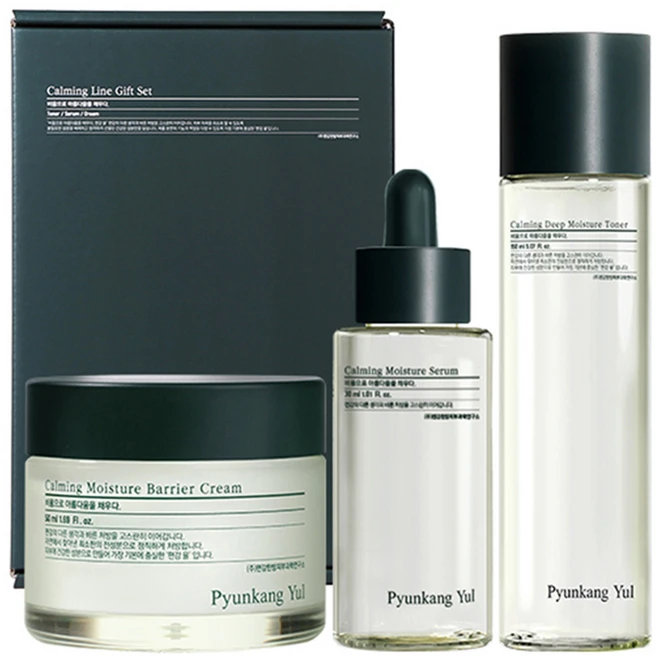 편강율 진정 라인 기초 화장품 선물 3종 세트, 1세트 - 쿠팡