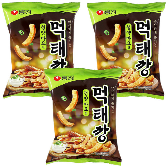 먹태깡 청양마요맛 스낵, 60g, 3개