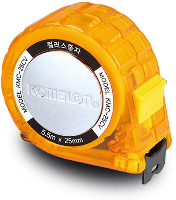코메론 컬러스 줄자 KMC-25CV, 1개