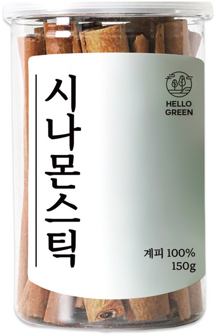 헬로우그린 시나몬스틱, 150g, 1개
