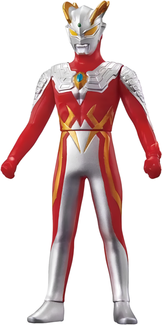 BANDAI 超人力霸王 英雄軟膠 14 x 9 x 3cm 強壯日冕傑洛 3歲以上適用, 1盒