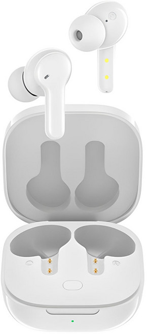 QCY 블루투스 이어폰, QCY-T13 APP, 화이트