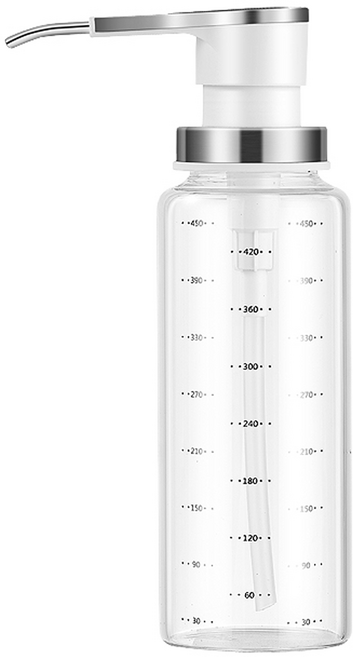 카페로메오 펌프 시럽병 화이트, 500ml, 1개