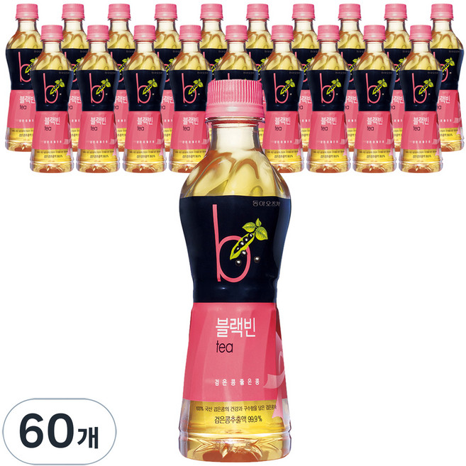 블랙빈티, 340ml, 60개