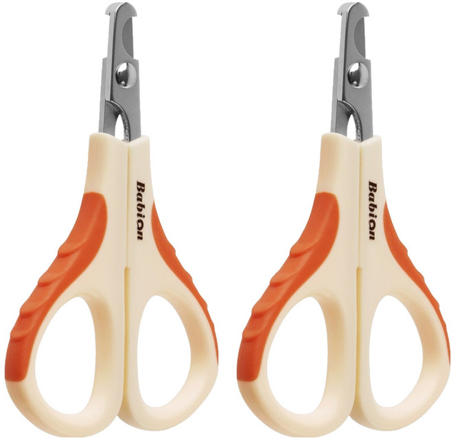 바비온 반려동물 발톱깎기 소형, 혼합색상, 2개