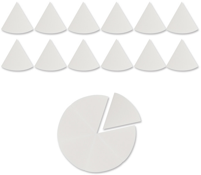 더분 하이드로 스펀지 6P, 흰색, 3개