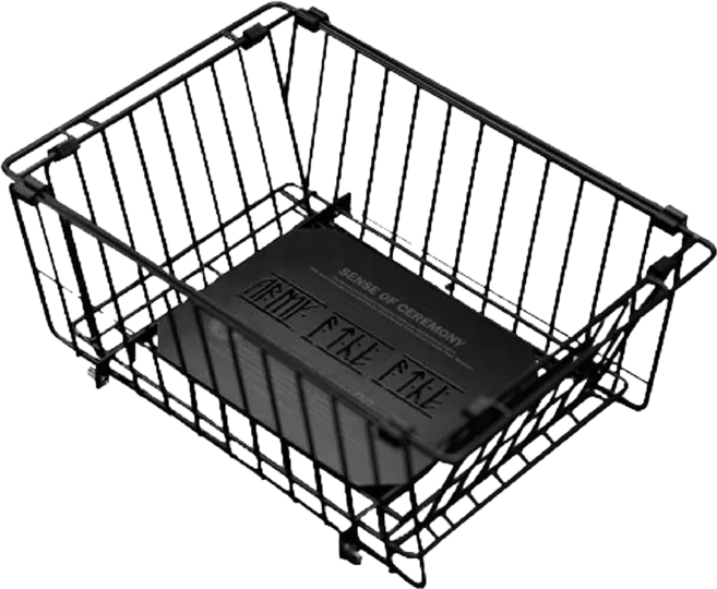 BARRACK09 1單位IGT摺疊瀝水籃 2.0 36 x 24 x 14.5cm, 黑色, 1個