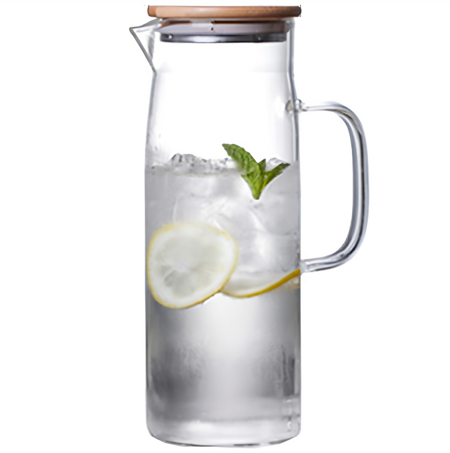 카페로메오 내열유리 물병, 1.2L, 1개