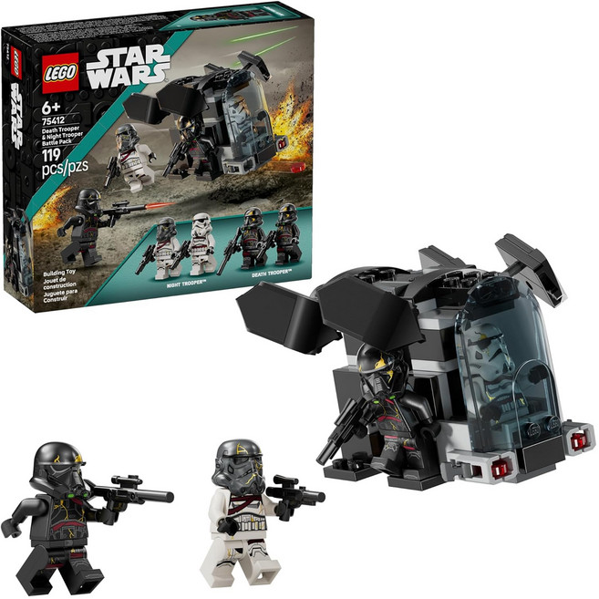 LEGO 樂高 星際大戰 死亡特種兵與NightTrooper戰鬥組 Death Trooper & Night Trooper Battle Pack 75412, 1組