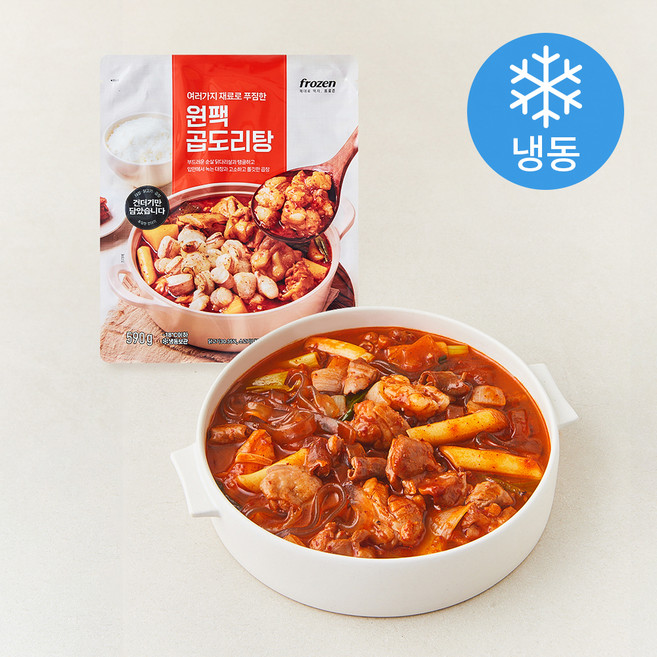 프로즌 원팩 곱도리탕 (냉동), 590g, 1개