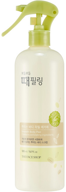 더페이스샵 보들보들 때 필링 바디스크럽, 500ml, 1개