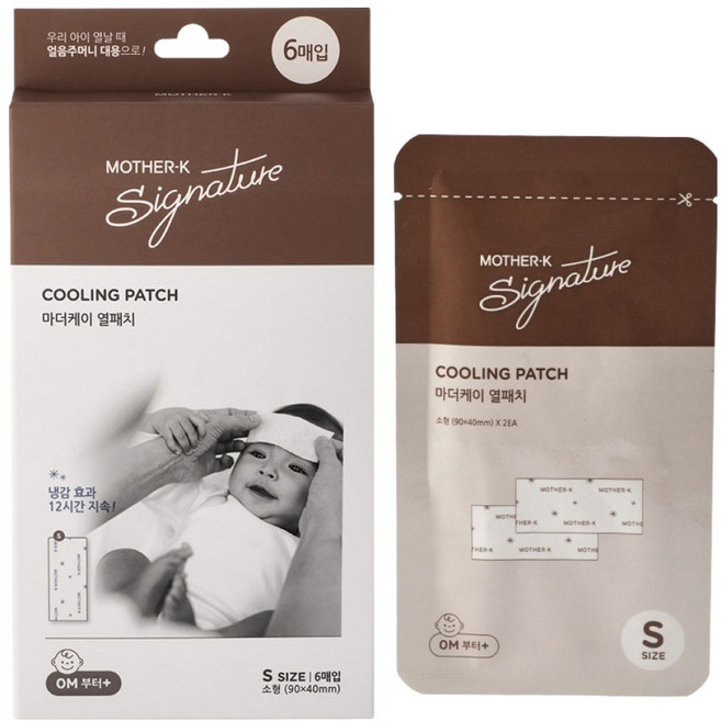 마더케이 영유아용 열패치, 6매입, 1개