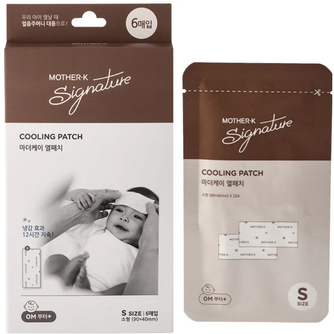 마더케이 영유아용 열패치, 6매입, 1개 - 쿠팡