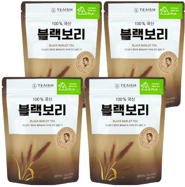 쌍계명차 블랙보리차 파우치, 2g, 1개입, 80개