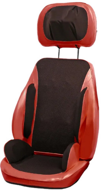 MRF 健身大師 6D溫感揉搥開背按摩墊, 紅色, HY-6638