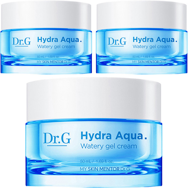 Dr.G 玻尿酸水潤凝膠霜, 50ml, 3個