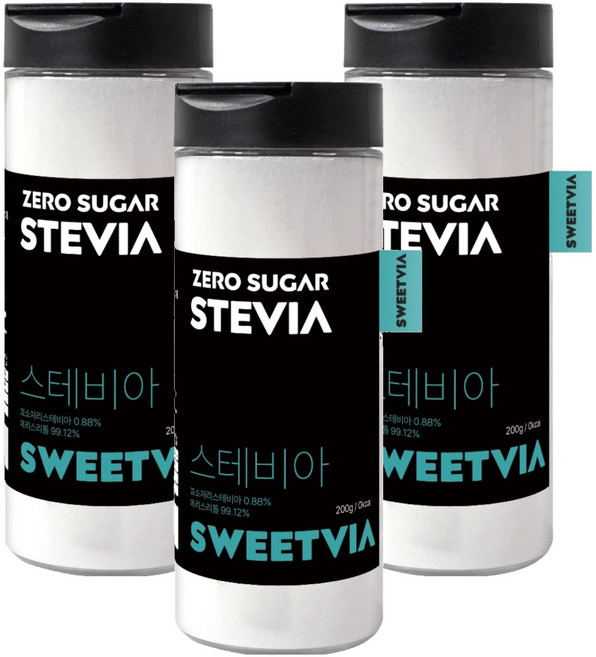 Sweetvia 砂糖, 3個, 200g