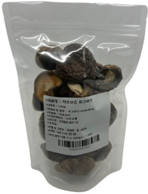 약초보은 표고버섯, 100g, 1개
