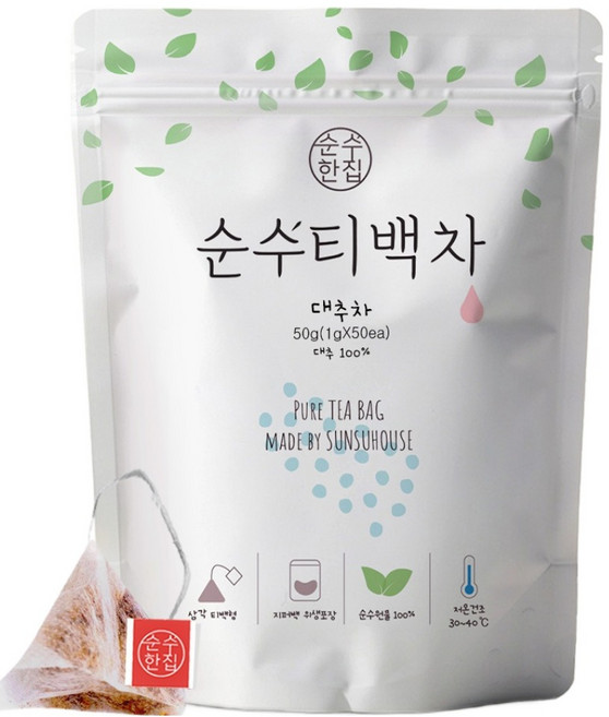 순수한집 대추차, 1g, 50개입, 1개