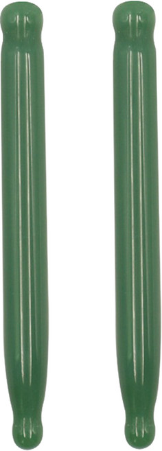 玉石撥筋棒 2支, 深綠色, 1組