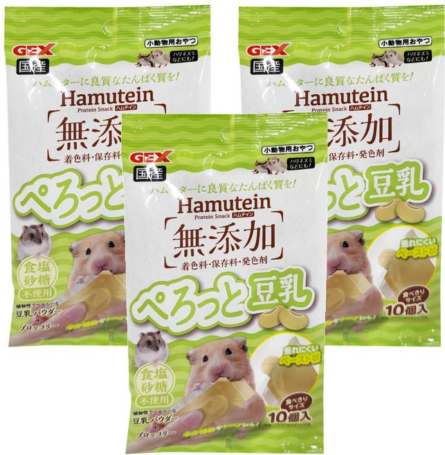 GEX 哈姆蛋系列 優質蛋白質豆乳泥 GEX-66085, 2.5g, 30個