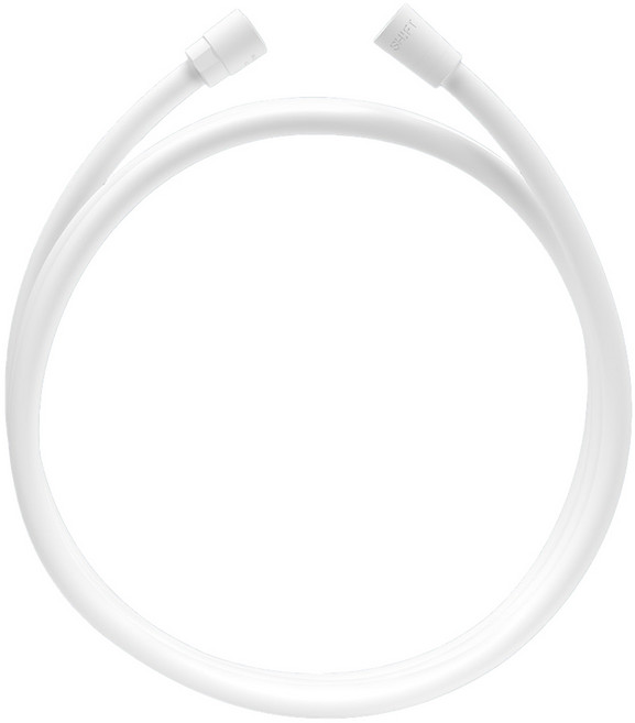 SHIFT 실리콘 샤워호스, 2m, 화이트