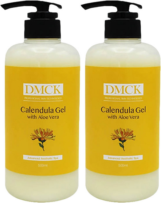 DMCK 金盞花蘆薈全效合一凝膠, 2個, 500ml