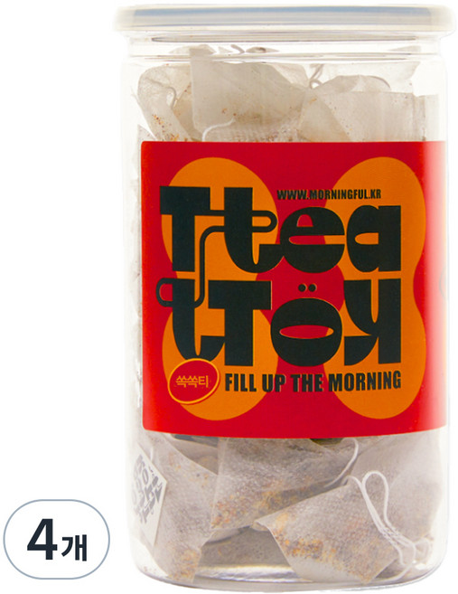 티톡티톡 쏙쏙티 호박팥차, 2g, 30개입, 4개