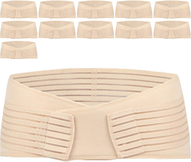콩 예쁜 몸매 골반 밴드 라이트 베이지, 12개