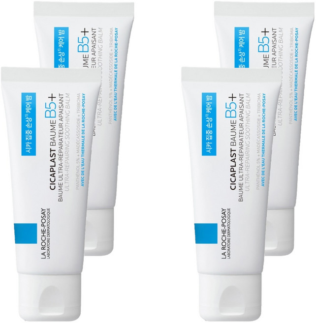 라로슈포제 뉴 시카플라스트 밤 B5+ 크림, 40ml, 4개