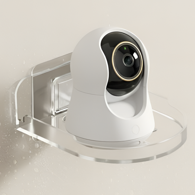 바리코 무타공 홈캠 거치대 투명색, 1개