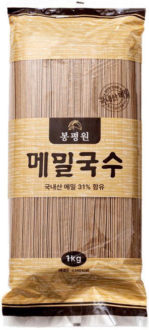 봉평원 메밀국수, 1kg, 1개