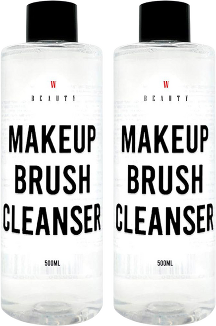 W Beauty 刷具清潔液, 500ml, 2瓶