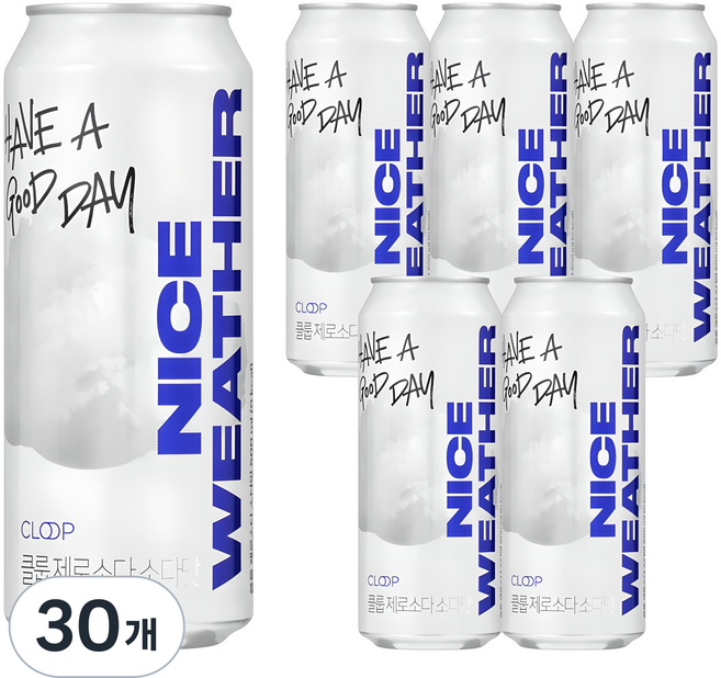 클룹 제로소다 소다맛, 500ml, 30개