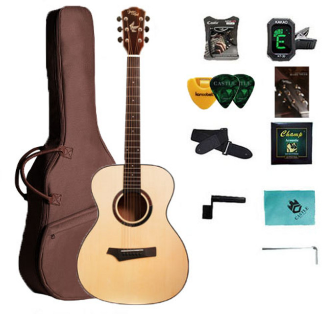 고퍼우드 어쿠스틱 기타, i-110, 혼합색상, 1개