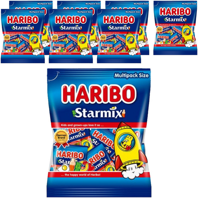 HARIBO 綜合之星軟糖, 250g, 8個