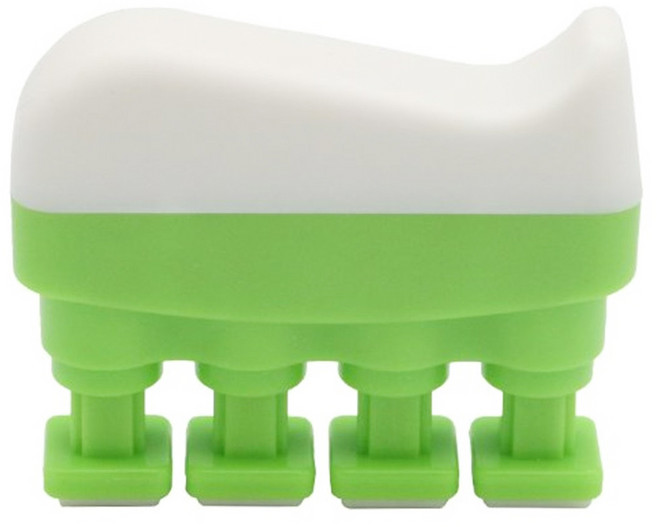 可調節手指鍛鍊指力器, 1個, 綠色