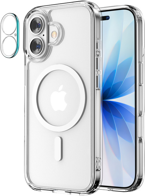 케이맥스 맥세이프 클리어핏 케이스 + 카메라필름 세트