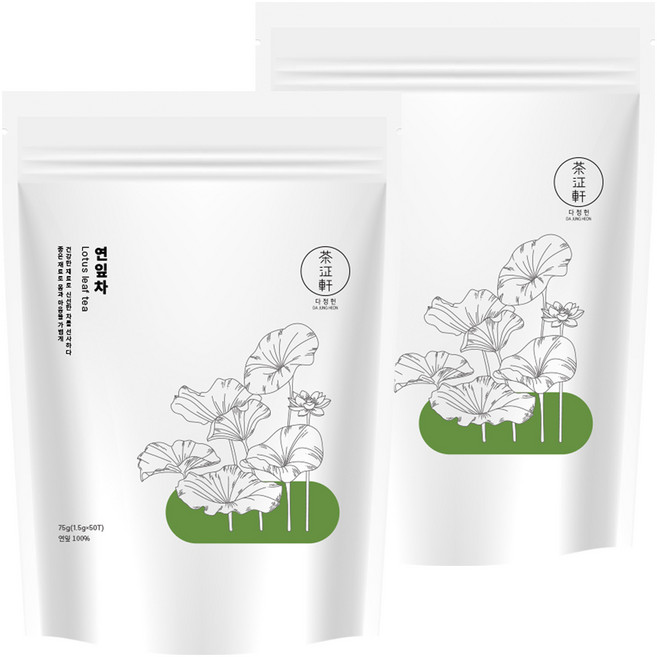 다정헌 연잎차, 1.5g, 50개입, 2개
