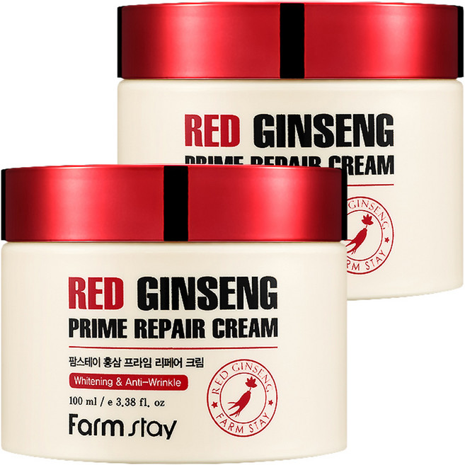 팜스테이 홍삼 프라임 리페어 크림, 100ml, 2개