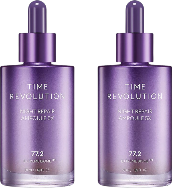 MISSHA 逆轉時光夜間修護安瓶5X, 45ml, 2組