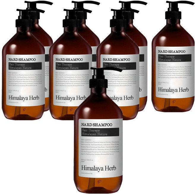 나드 샴푸 시그니처, 1L, 8개