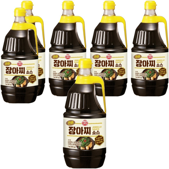 오뚜기 간편 장아찌 소스, 2kg, 6개