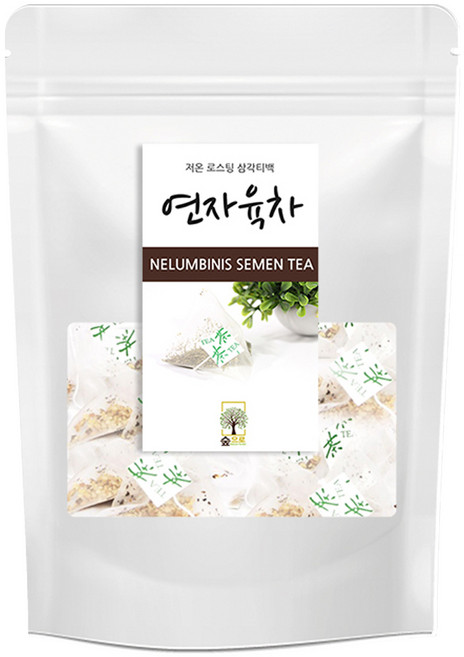 숲으로허브 연자육차 삼각티백, 1g, 100개입, 1개