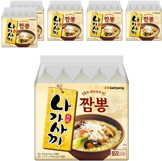삼양 나가사끼 짬뽕 115g, 30개