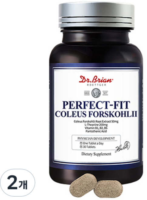 닥터브라이언 퍼펙트핏 콜레우스 포스콜리, 30정, 2개