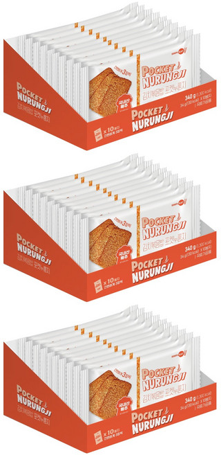 심플잇 김치볶음밥 포켓누룽지, 34g, 30개