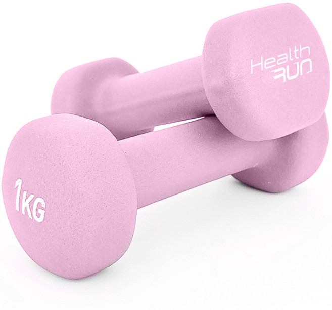 헬스런 미용아령 네오플랜 라이트핑크, 1kg, 2개